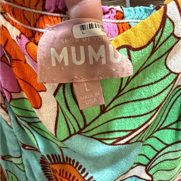 Show Me Your MuMu Colorful Floral Mini Dress - Picture 4 of 5